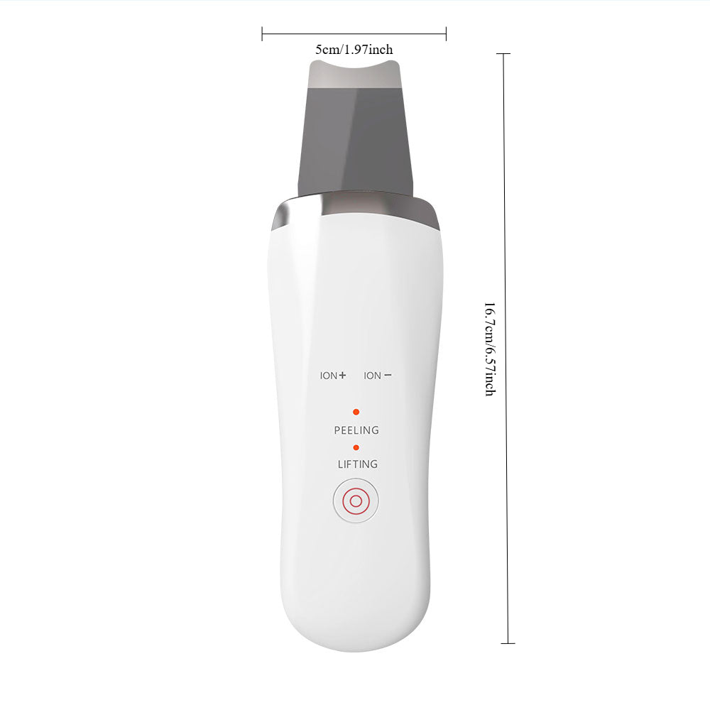 Ultrasonic Skin Scrubber – Deep Pore Cleanse & Exfoliate