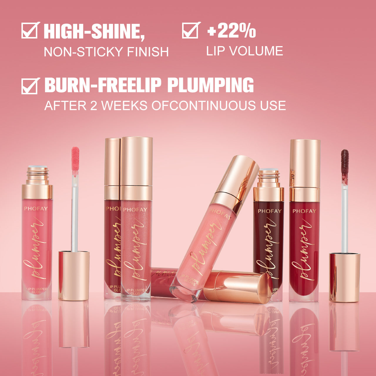 Shiny Lip Plumper Gloss – Fuller Lips in Every Shade