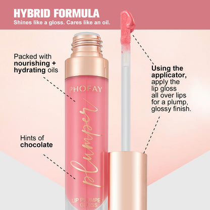 Shiny Lip Plumper Gloss – Fuller Lips in Every Shade
