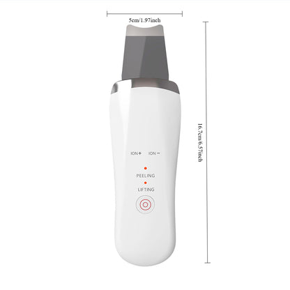 Ultrasonic Skin Scrubber – Deep Pore Cleanse & Exfoliate