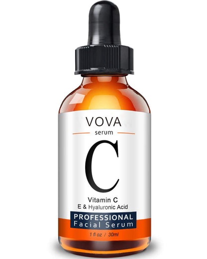 Glass Skin Vitamin C Brightening Serum – HA Glow Formula