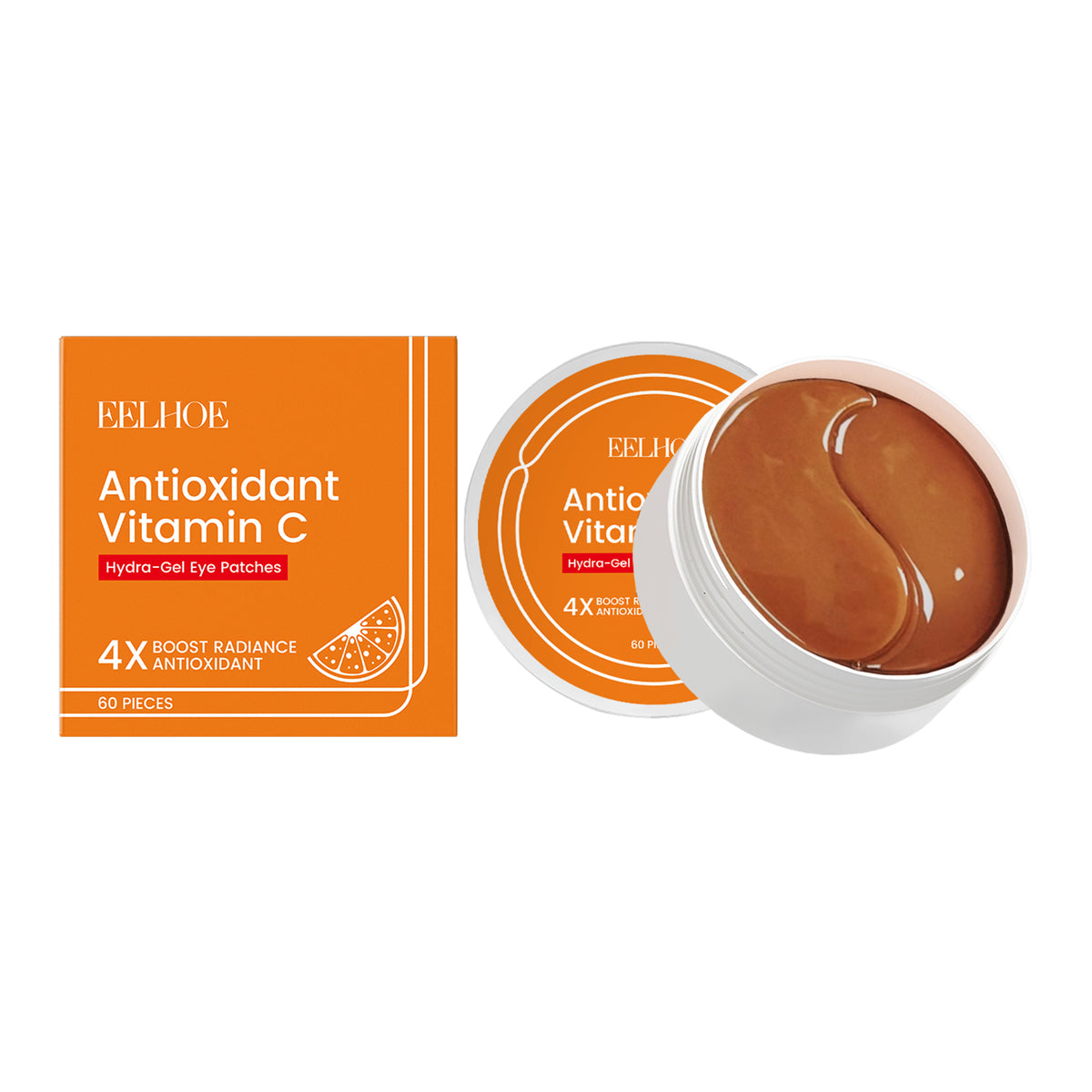 Vitamin C Under Eye Patches – Brighten Dark Circles & Depuff