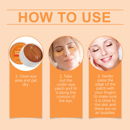 Vitamin C Under Eye Patches – Brighten Dark Circles & Depuff