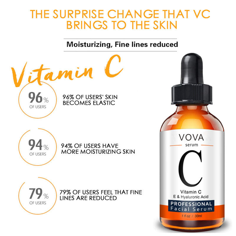 Glass Skin Vitamin C Brightening Serum – HA Glow Formula