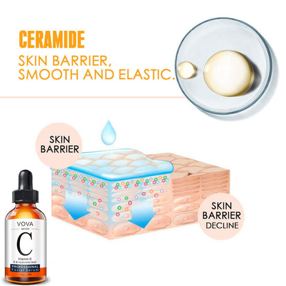 Glass Skin Vitamin C Brightening Serum – HA Glow Formula
