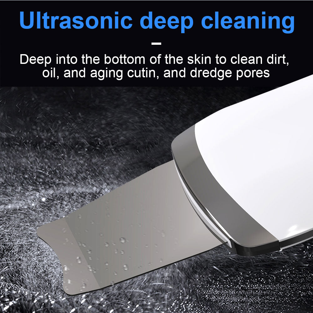 Ultrasonic Skin Scrubber – Deep Pore Cleanse & Exfoliate
