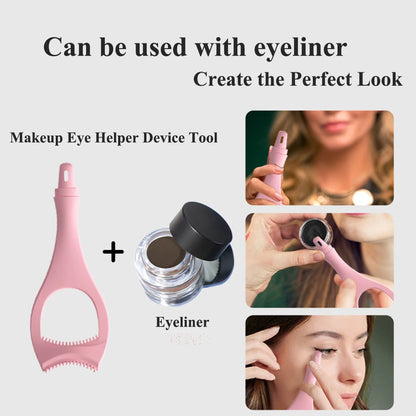 Winged Eyeliner Stamp & Mascara Guide Tool – Perfect Wings Every Time