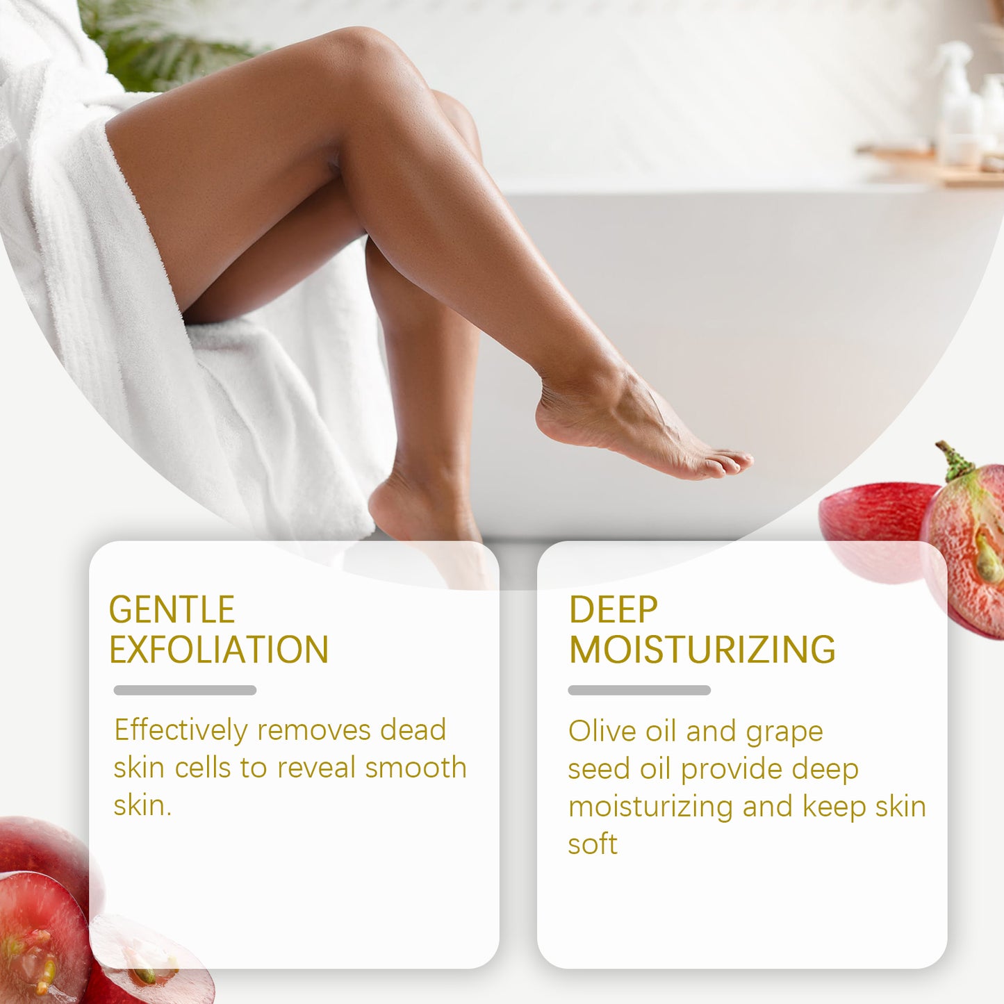 Exfoliating Body Scrub – Deep Skin Renewal & Hydration