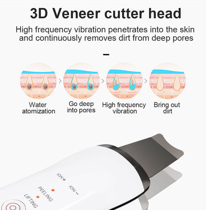 Ultrasonic Skin Scrubber – Deep Pore Cleanse & Exfoliate